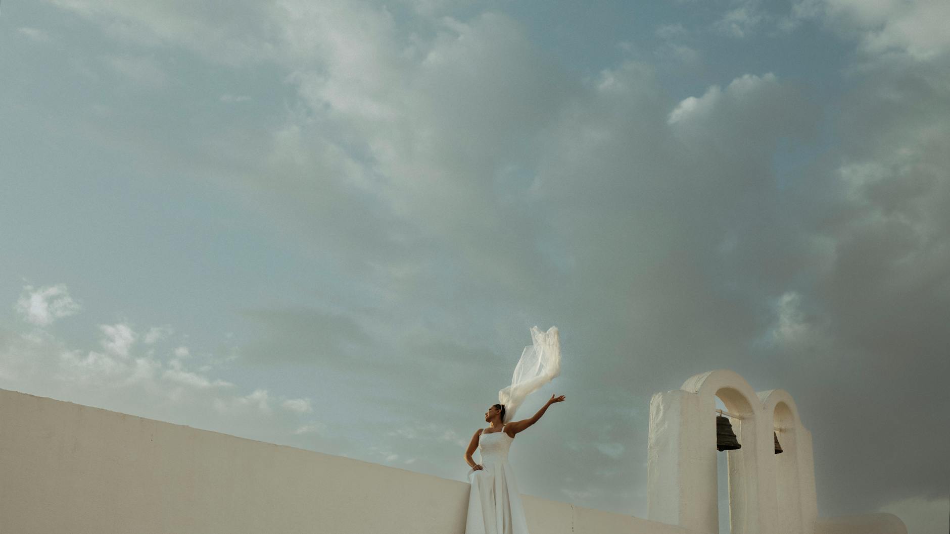 Der Schleier im Wind